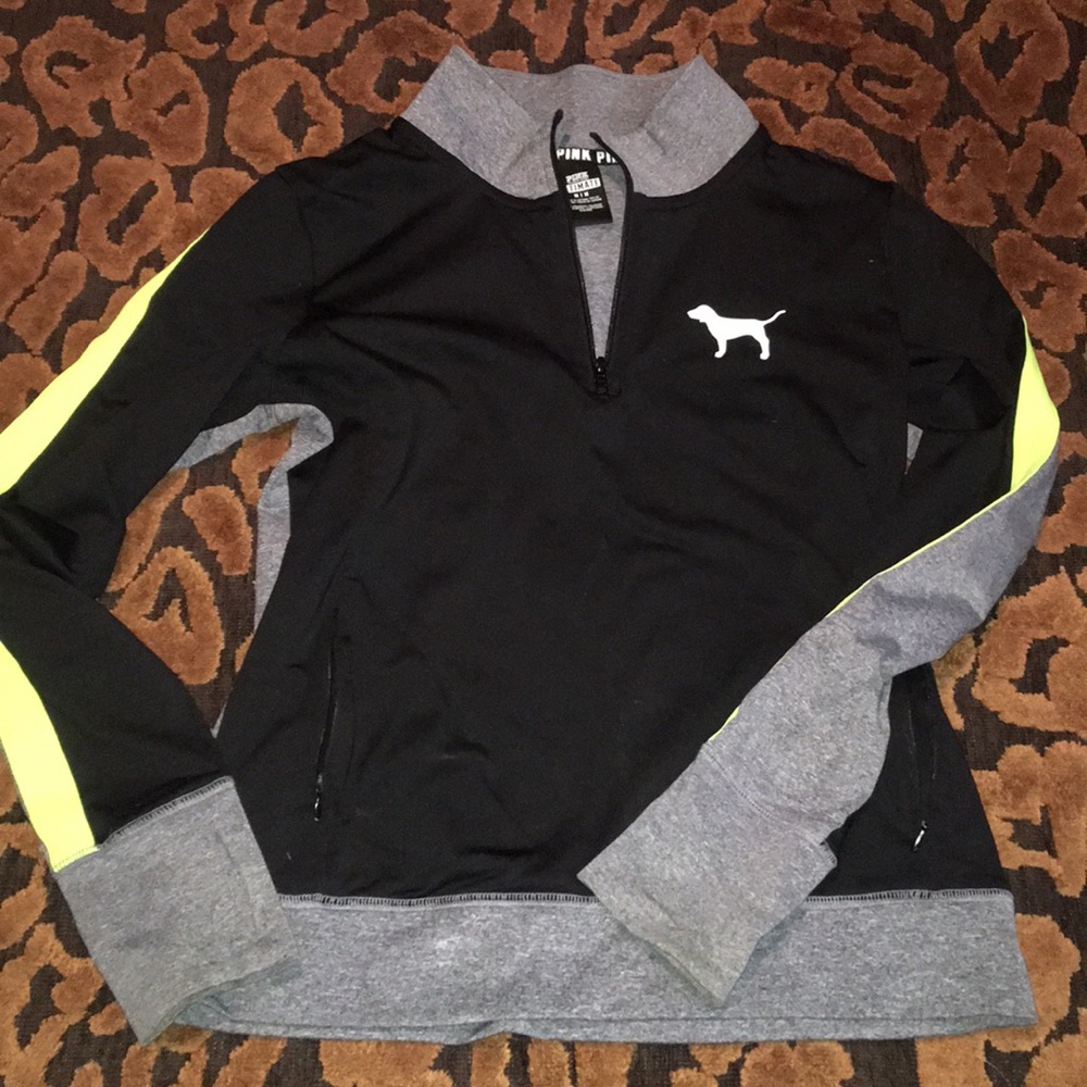 Quarter zip, PINK jacket